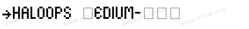 Chaloops Medium字体转换 Chaloops Medium字体转换